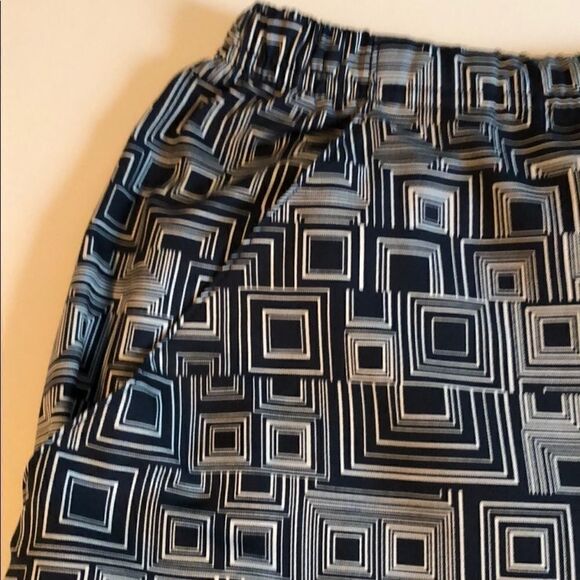 Awesome Nike Athletic Shorts Blue/White Medium - Picture 2 of 4